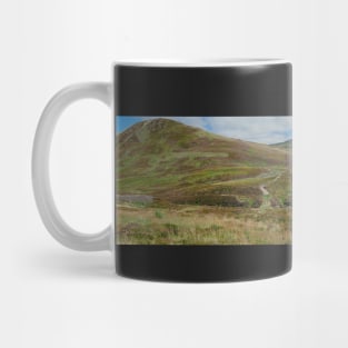 Panorama of Glen Shee in Perthshire, Scotland Mug